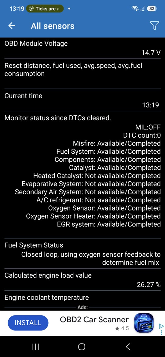 Car Scanner example
